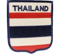 B2SEE Patch Ecusson Drapeau thailande ecusson Drapeau thermocollant 7 x 6 cm