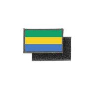 Patch ecusson imprime badge drapeau gabon gabonais