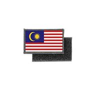 Patch ecusson imprime badge drapeau malaisie
