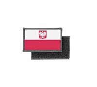 Patch ecusson imprime badge drapeau pologne polonais aigle