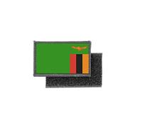 Patch ecusson imprime badge drapeau zambie zambien