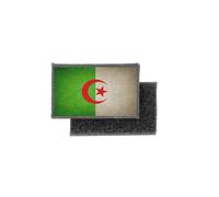 Patch ecusson imprime badge vintage drapeau algerie algerien