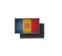Patch Ecusson Imprime Badge Vintage Drapeau Andorre Andorra