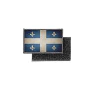 Patch Ecusson Imprime Badge Vintage Drapeau Canada Quebec