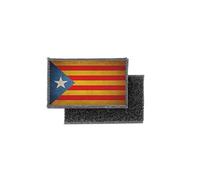 Patch ecusson imprime badge vintage drapeau catalan independant catalogne
