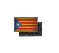 Patch Ecusson Imprime Badge Vintage Drapeau Catalan Independant Catalogne