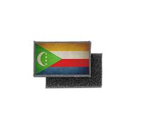 Patch ecusson imprime badge vintage drapeau comores comorien
