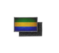 Patch Ecusson Imprime Badge Vintage Drapeau Gabon Gabonais