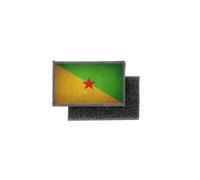 Patch Ecusson Imprime Badge Vintage Drapeau Guyane Francaise