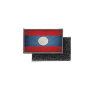 Patch Ecusson Imprime Badge Vintage Drapeau Laos