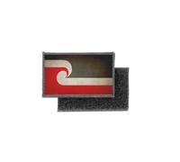 Patch Ecusson Imprime Badge Vintage Drapeau Maori Nouvelle Zelande