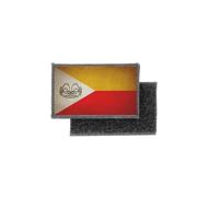 Patch Ecusson Imprime Badge Vintage Drapeau Marquises Polynesie