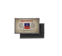 Patch Ecusson Imprime Badge Vintage Drapeau Mayotte