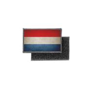 Patch Ecusson Imprime Badge Vintage Drapeau Pays Bas Hollande Hollandais