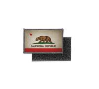 Patch ecusson imprime badge vintage drapeau usa americain etats unis californie