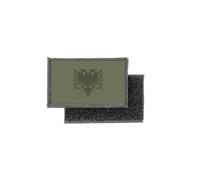 Patch Ecusson Imprime Camo Camouflage Badge Drapeau Albanie Albanais