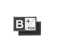 Patch ecusson imprime camo camouflage badge drapeau groupe sanguin b+