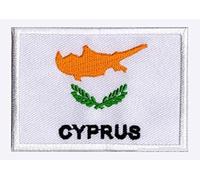 Patch Écusson Patche Drapeau Chypre Chypriote Europe Pays A Coudre