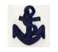 Ecusson thermocollant Ancre Marine