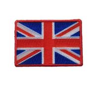 Patch Ecusson Thermocollant Drapeau anglais Royaume Uni 3 x 4,50 cm