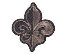 Patch Ecusson Thermocollant Fleur de Lys 2,30 x 2,80 cm