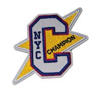 Patch Ecusson Thermocollant Lettre C New York City College University 5,50 x 6,50 cm
