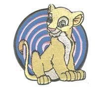 Patch Ecusson Thermocollant Nala Le Roi Lion 6 x 6,50 cm