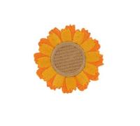 Patch Ecusson Thermocollant Petite Fleur Tournesol 4,50 x 4,50 cm
