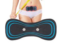 Patch électrique pour masseur de cou | Coussin de massage EMS,Masseur portatif électrique de papillon de coussin de massage futé pour le bras de cou d'épaule