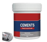 Patch en béton - Réparation de fissures murales | Mastic et mastic de ciment, résistant aux intempéries, polyvalent pour les trottoirs, les allées, un patch texturé prêt à l'emploi pour réparer les éc