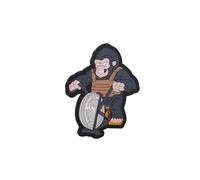 Patch en caoutchouc avec dos adhésif, personnalisation pour sacs à dos tactiques et gilets de cross training et gym Elitex Training Fittest in the Jungle