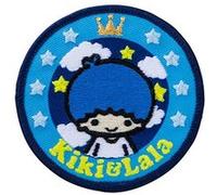 Patch en coton Minoda Sanrio Caractères Sceau de fer amphibie Kiki (Kiki Lara) S01Y5837 G