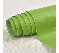 Patch En Cuir auto-adhésif PU trous de réparation Autocollant Cuir Kit Premiers Soins pour Canapé de Siège de Voiture Meubles Vestes Sac À Main Patch vert clair 30 x 137 cm
