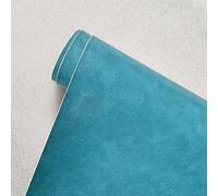 Patch En Cuir auto-adhésif PU trous de réparation Autocollant Cuir Kit Premiers Soins pour Canapé de Siège de Voiture Meubles Vestes Sac À Main Patch paon bleu 60 x 138 cm