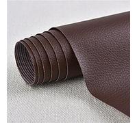 Patch En Cuir auto-adhésif PU trous de réparation Autocollant Cuir Kit Premiers Soins pour Canapé de Siège de Voiture Meubles Vestes Sac À Main Patch marron foncé 100 x 137 cm