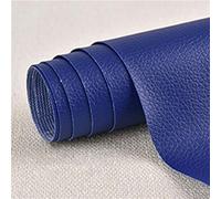 Patch En Cuir auto-adhésif PU trous de réparation Autocollant Cuir Kit Premiers Soins pour Canapé de Siège de Voiture Meubles Vestes Sac À Main Patch bleu roi 1 50 x 137 cm