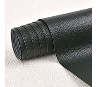 Patch En Cuir auto-adhésif PU trous de réparation Autocollant Cuir Kit Premiers Soins pour Canapé de Siège de Voiture Meubles Vestes Sac À Main Patch LZ2-vert foncé 50 X 137 CM