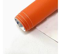 Patch En Cuir auto-adhésif PU trous de réparation Autocollant Cuir Kit Premiers Soins pour Canapé de Siège de Voiture Meubles Vestes Sac À Main Patch LZ-Orange 60 X 120 CM