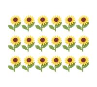 Patch en feutre de tournesol 3D, patchs de fleurs vibrantes, sacs à vêtements, pinces à cheveux exquises faites à la main