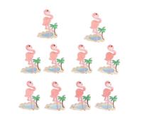Patch en Tissu, Motif Flamant Rose, Beau Patch brodé pour Vêtements, à Coudre pour Robes et Chemises