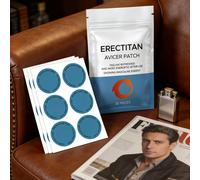 Patch Erectitan Avicer pour stimuler la vitalité physique, maintenir l'énergie masculine, soins de bien-être, patch de bien-être fonctionnel pour hommes, 30 pièces 2 Boxed