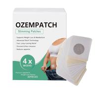 Patch fin - 6,2 x 2,48 x 2,2 cm - Autocollants naturels pour le ventre pour la gestion du poids | Bande corporelle respirante pour l'abdomen et la taille | Patch amincissant pour homme et femme adulte