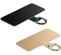 Patch For Phone Lanyard,Stainless Steel Pads For Smartphone Case,Universal Holder For Case & Wristband,Phone Tether Tab.[I37]