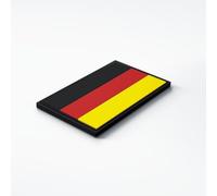 Patch Force - Patch en caoutchouc - Motif drapeau de l'Allemagne - 8 x 5 cm - Pour uniformes, gilet de protection, sac d'intervention, veste ou sac à dos - Pour l'armée, la police et l'armée