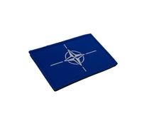 Patch Force - Patch textile de l'OTAN (coloré) 8 x 5 cm - Insigne pour uniforme, gilet de protection, sac d'intervention, veste ou sac à dos - Armée fédérale, police et militaire - tissé, brodé
