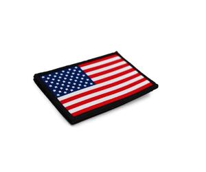 Patch Force - Patch textile du drapeau des États-Unis (coloré) 8 x 5 cm - Insigne pour uniforme, gilet de protection, sac d'intervention, veste ou sac à dos - Bundeswehr, police et militaire - tissé