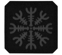 Patch Hełm Grozy Laser Cut M-Tac - Black/Grey