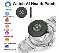 Patch intelligent pour la santé, doté d’une intelligence artificielle, compatible avec n’importe quelle montre traditionnelle, transformant ainsi votre montre classique en montre connectée et en Black