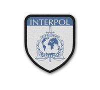 Patch Interpol Organisation internationale de la police criminelle ICPO #31828