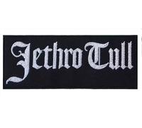 Patch Jethro Tull 11x4.5 Cm Noir Blanc Écusson Thermocollant